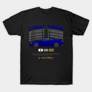 Midnight Racer Azul Integra DC 2 JDM T-Shirt